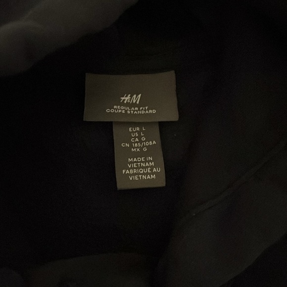 H&M navy hoodie - Picture 3 of 3